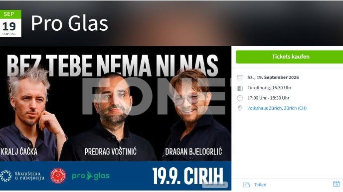 Kampanja u Cirihu i Ženevi